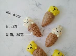 先看看各部件的用量，可以做2只小兔和3只小熊。