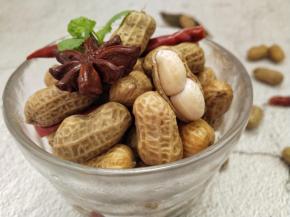 这一道五香花生就好啦。