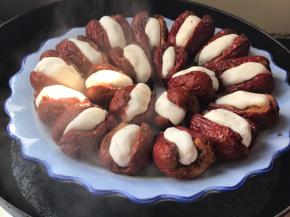 放入开水锅中蒸10分钟