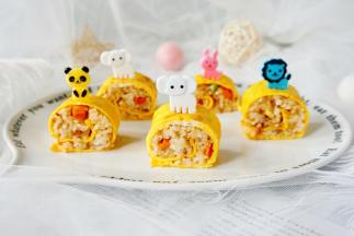 插上可爱的便当签，颜值爆表哦～