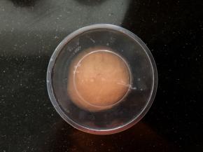 6、放入保鲜碗中，盖好盖子放入冰箱冷藏发酵。