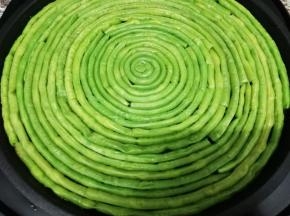像图片一样一圈圈的摆上