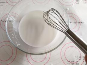 搅拌到无颗粒状态。