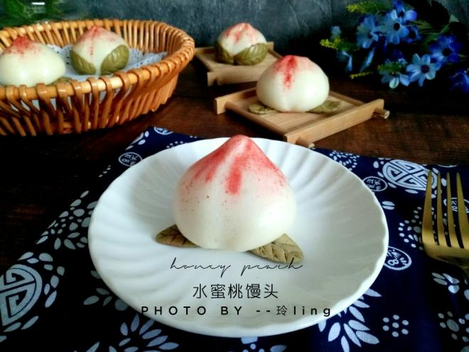 水蜜桃（寿桃）馒头
