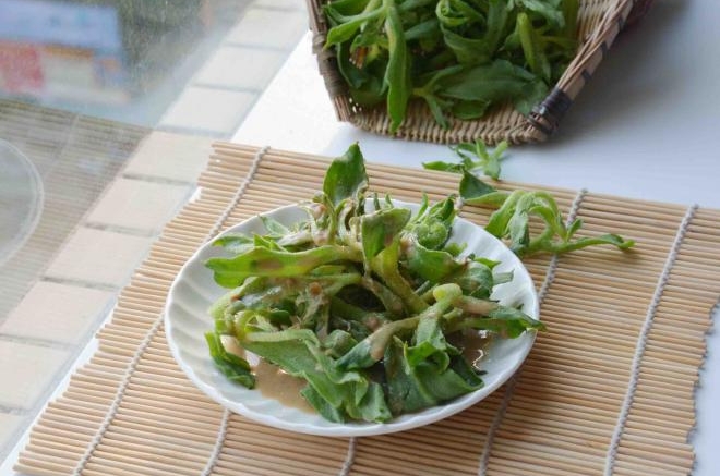夏日清爽菜：麻酱冰草