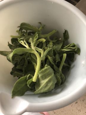 检查和载掉了不需要的硬梗和粗叶