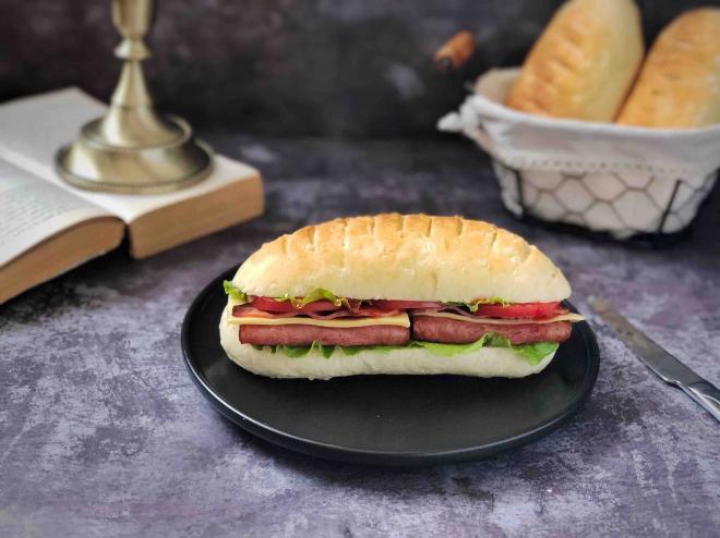 维也纳米面包(一次发酵)