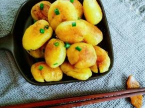 孜然土豆就完成了 
