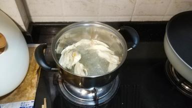 继续煮熟支竹