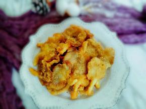 撒上椒盐就可以吃了