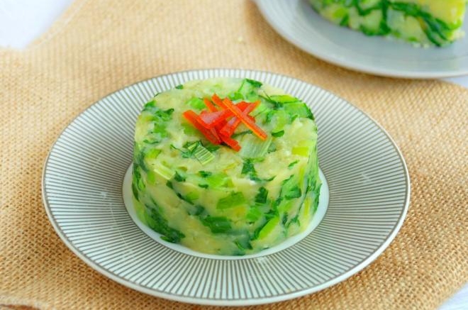 小白菜熬土豆