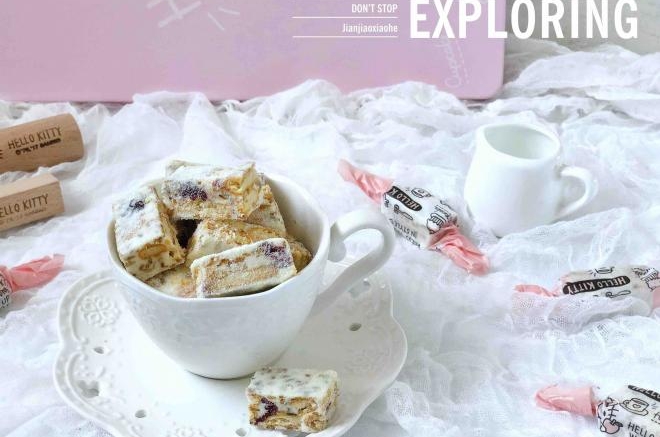 蔓越梅亚麻籽雪花酥