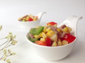 用小巧的碟子装起来即可