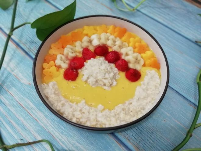 芒果香蕉慕斯雪