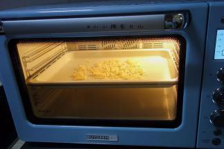 放入银鱼烤大概20分钟