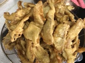 倒入锅中复炸！