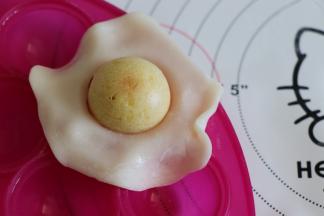 拿出后，放到晾网上，刷糖水，可以多刷几层，放凉。（成品忘记拍照了）