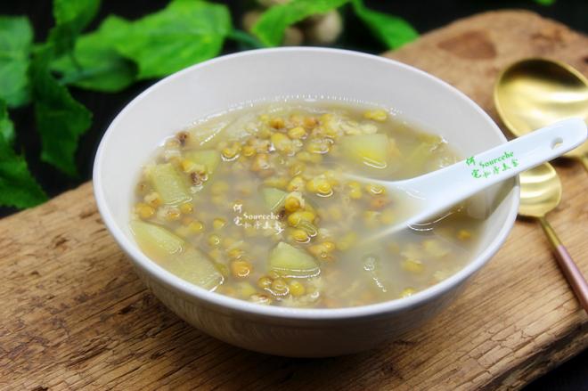 西瓜皮绿豆汤