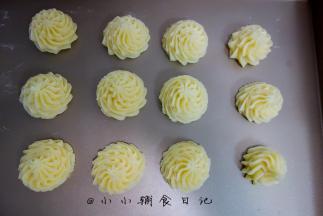 最好形状高度一致，不然烤的成熟度会不同