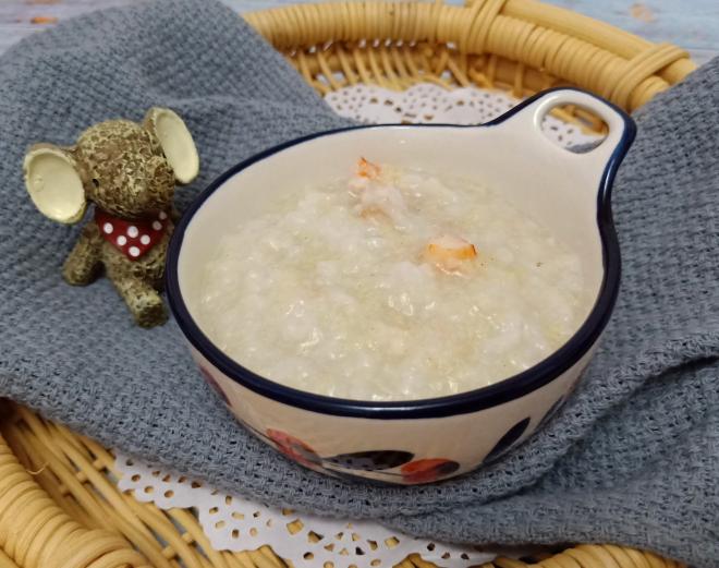 虾仁瘦肉小米粥