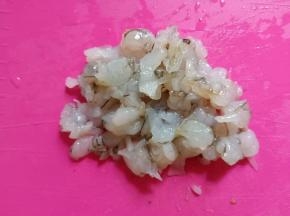 切小块。