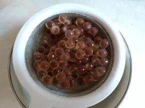 煮好的珍珠用凉开水冲淋一遍，可以使珍珠更Q 弹。