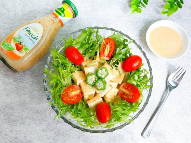 五彩缤纷法式沙拉