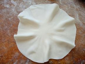 最后擀成图中这样