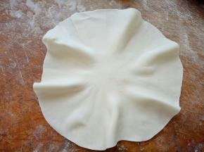 最后擀成图中这样