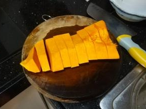 南瓜切片或小块