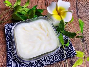 冷藏后的猪油白白的惹人爱