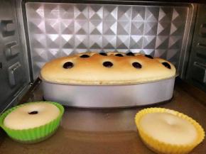 烤好后我又在烤箱闷了半个小时才出炉