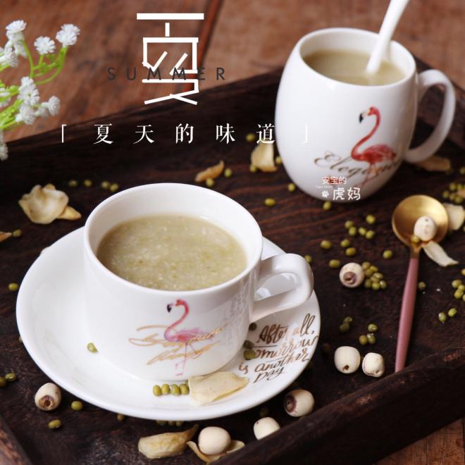 莲子百合绿豆沙