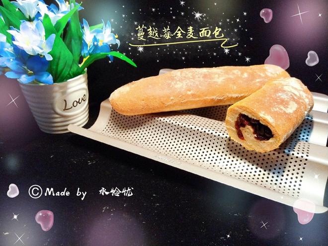 蔓越莓全麦面包棍