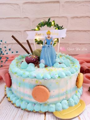 公主生日蛋糕。