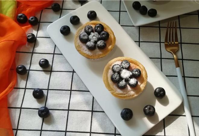 蓝莓乳酪挞