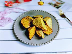 特别好吃的烤红薯角！