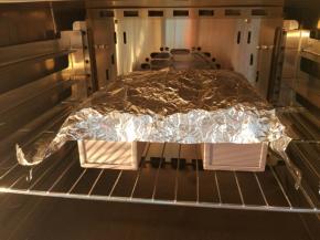 上色后加盖锡纸，避免颜色过重。