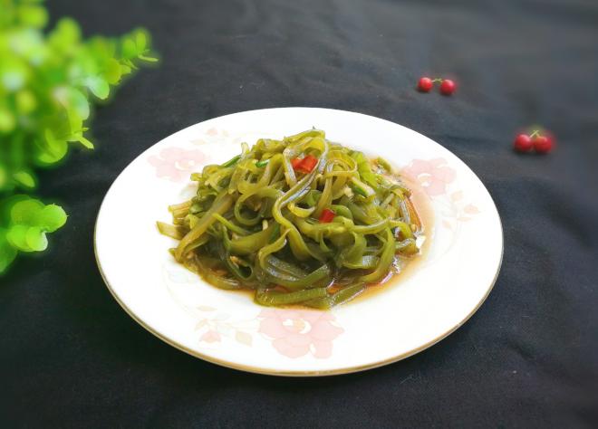 小葱凉拌小海带