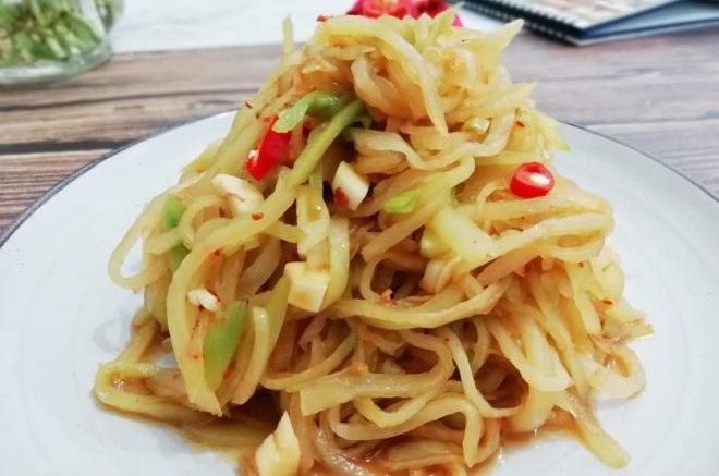 凉拌芥菜