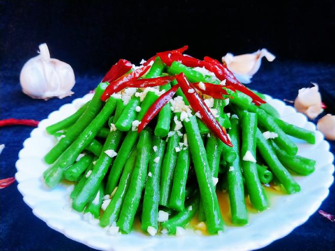 五分钟就能搞定的快手菜~炝拌豇豆，刷新你的味觉