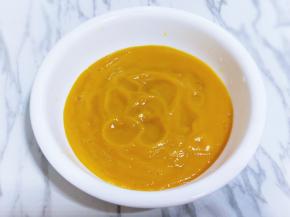 南瓜泥好了呦～特别细腻！