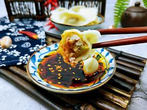 蘸料吃，好吃极了！