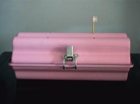 用一根竹签，在1.5厘米的高度做一个标记，然后将有标记一端插入模具的小孔处，用于观察模具内面团的发酵状况。放在温暖处发酵约40分钟左右，看到标记，则停止发酵。