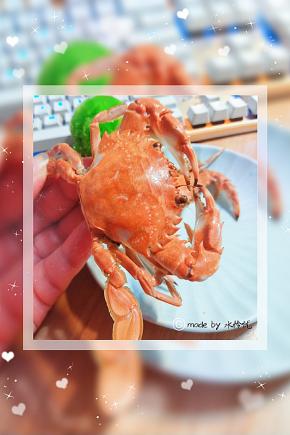 吼吼，这种小螃蟹，可以算是我的追剧小零食咯。