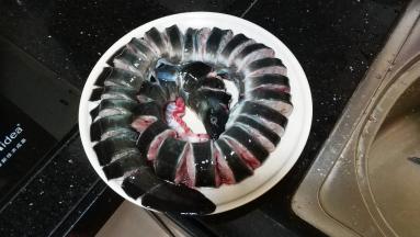 洗净沥干水分