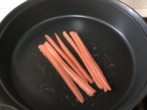 火腿煎一下更香