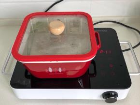 加盖大火烧开小火焖1个小时左右