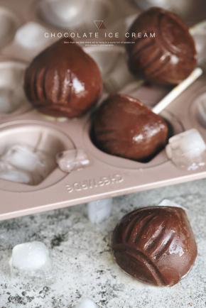 这款冰淇淋用的模具是学厨的板栗12连