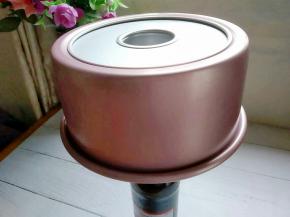 出炉，倒扣在瓶子上